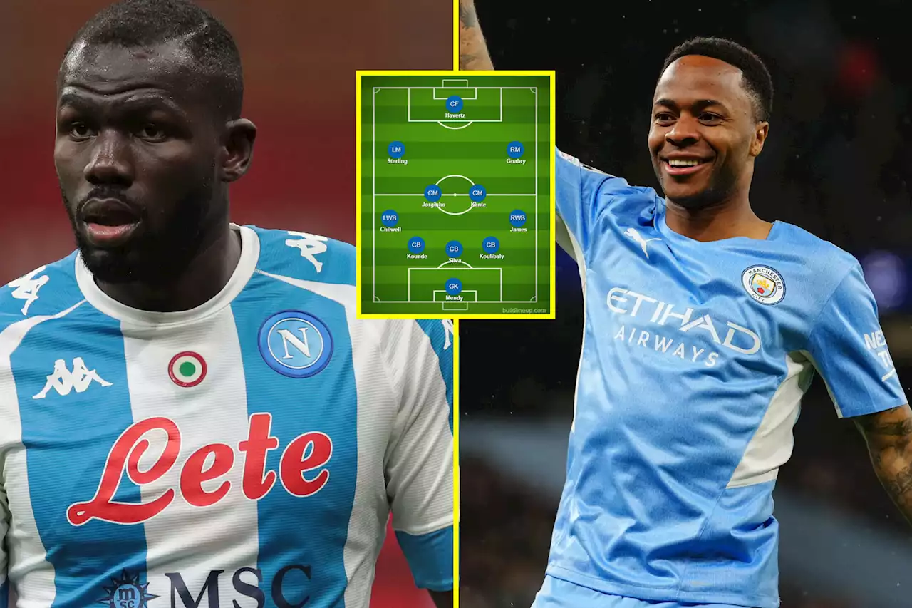 Koulibaly, Sterling and Gnabry sign - Chelsea team to challenge Liverpool and Man City