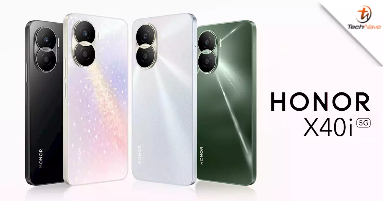 HONOR X40i release: Dimensity 700 SoC, 50MP dual cameras and 40W charging from ~RM1055 | TechNave