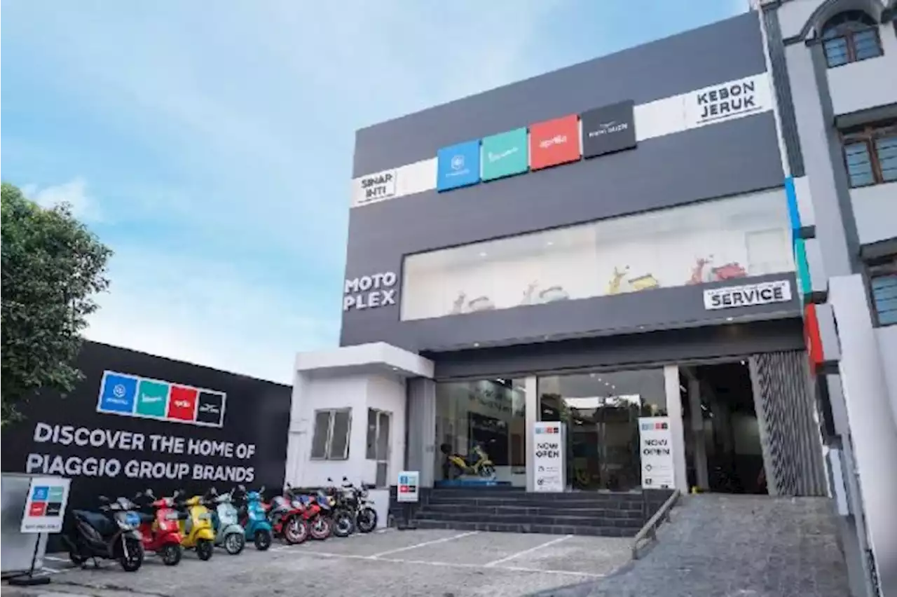 Piaggio Resmikan Dealer Motoplex Baru di Jakarta Barat, Layani Motor Vespa hingga Aprilia