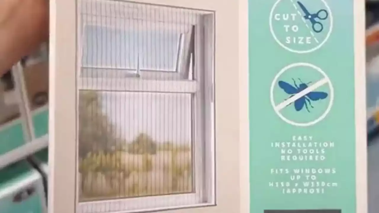 Shoppers rave over B&M's £3 fly screen that lets you keep your windows open