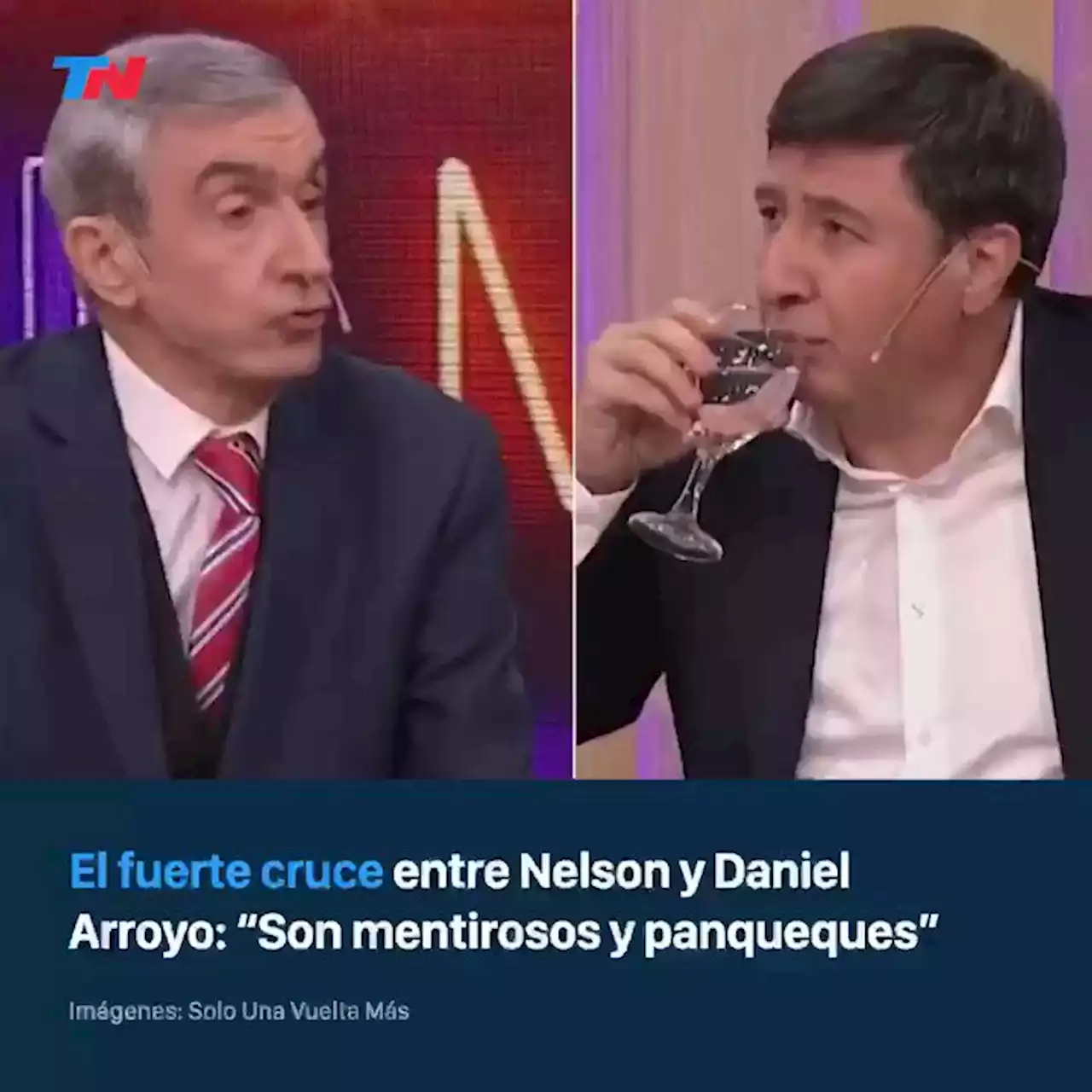 El fuerte cruce entre Nelson Castro y Daniel Arroyo: “Son mentirosos y panqueques”