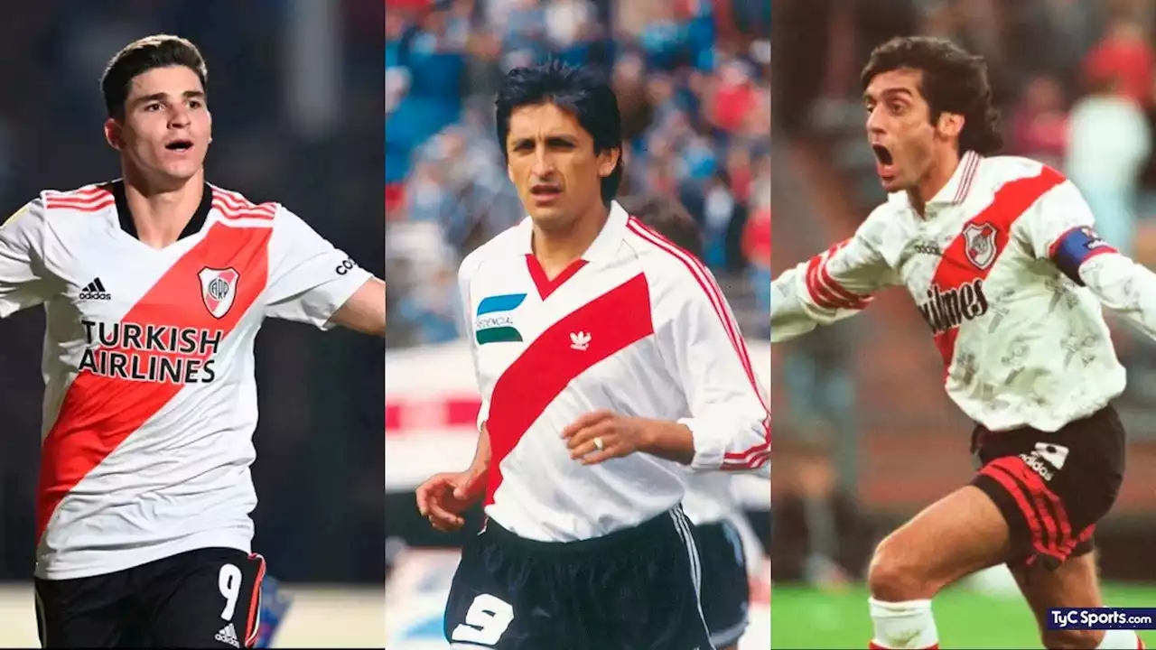 Borja y la 9 en River: qué jugadores históricos la utilizaron - TyC Sports