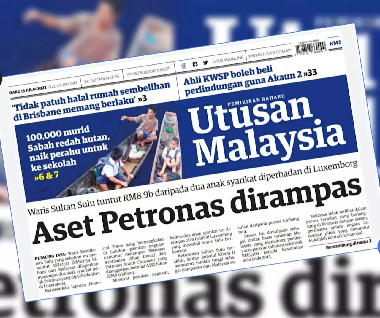 Pembangkang kemuka usul tergempar, gesa bahas isu aset Petronas di Parlimen