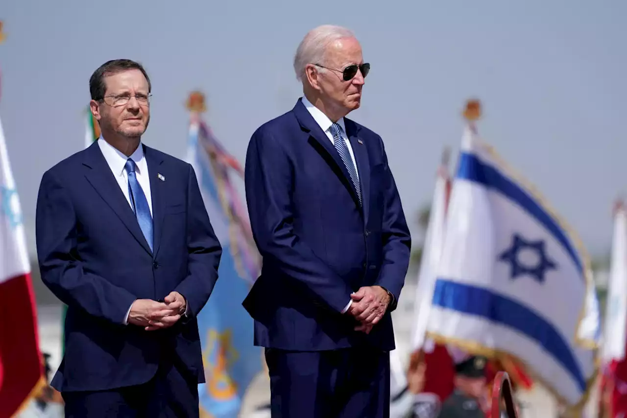 In Mideast, Biden cites 'bone deep' bond between US, Israel