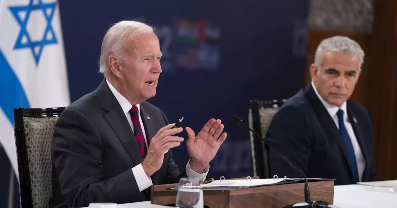 Biden, Lapid discuss Iran, integrating Israel in Middle East