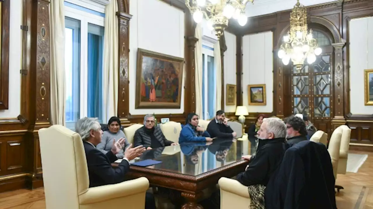 El Presidente se solidarizó con organizaciones sociales por allanamientos en sus sedes