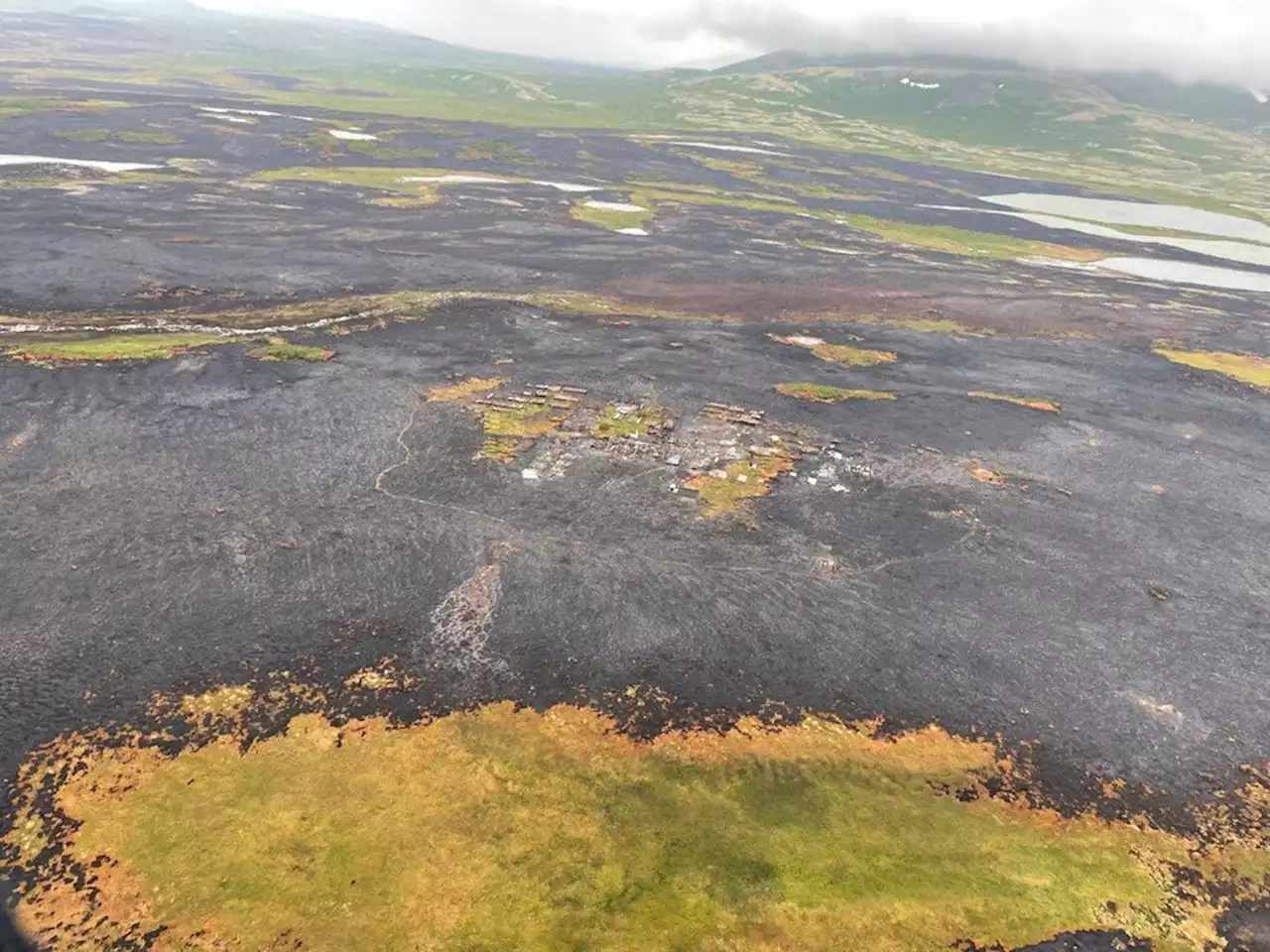 Pebble Project camp destroyed in wildfire