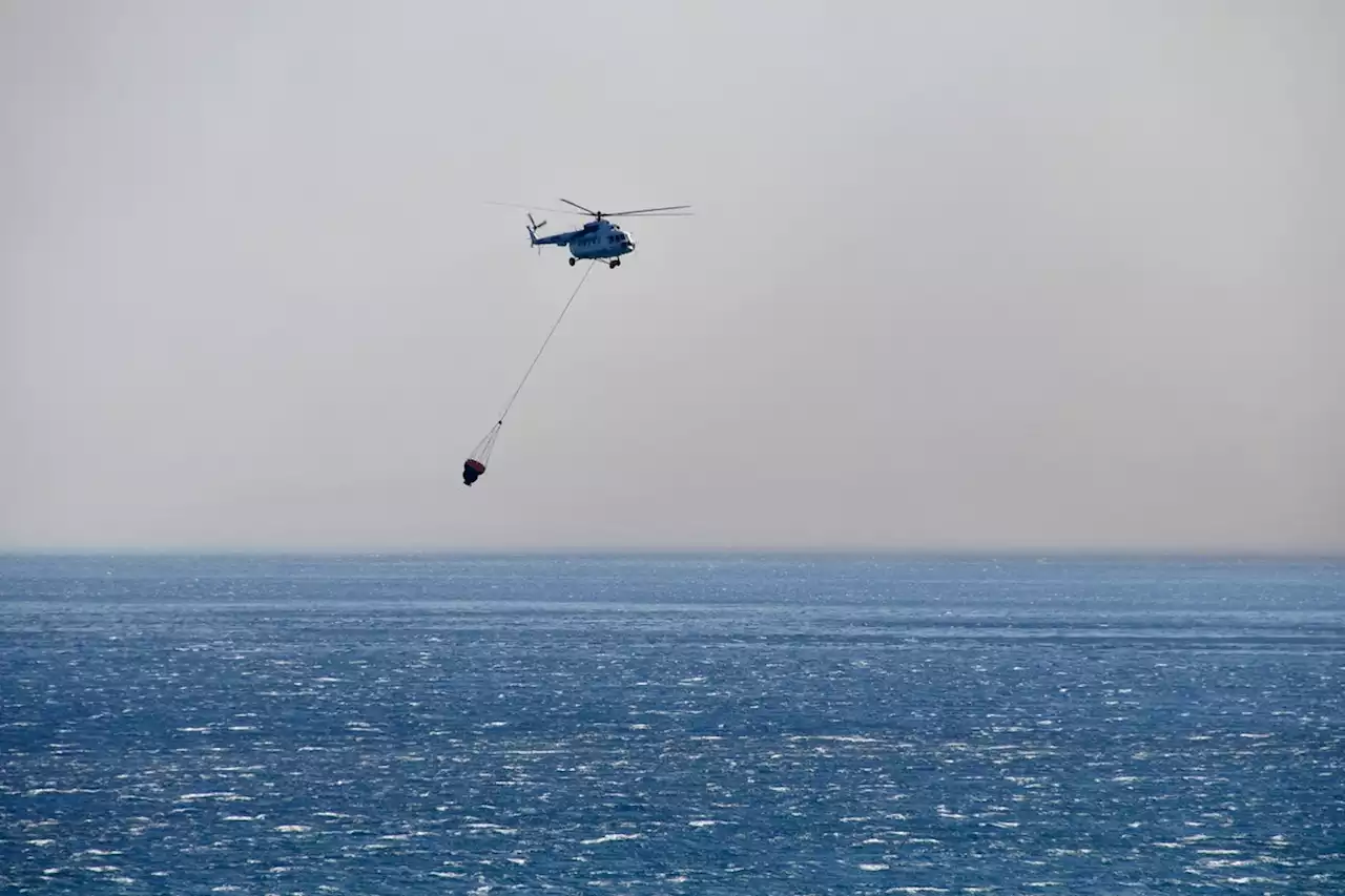 Löschhubschrauber stürzt vor Urlaubsinsel Samos ins Meer – zwei Tote