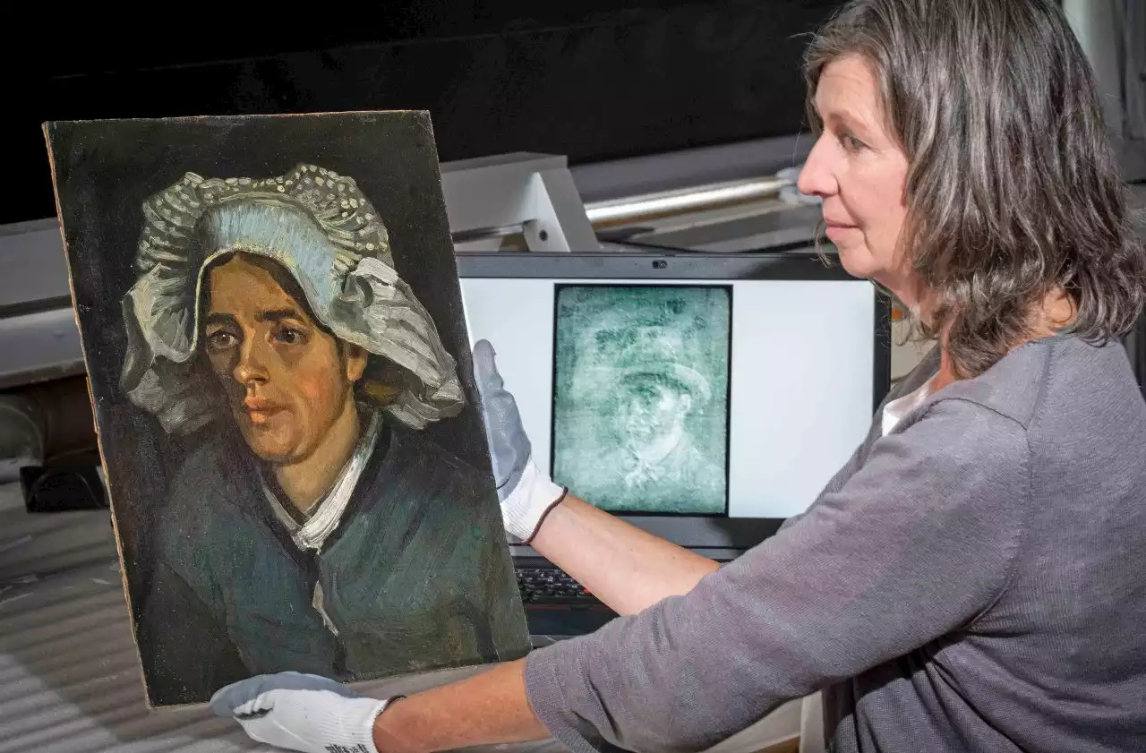 Van Gogh: Hidden Van Gogh self-portrait found behind painting in Scotland