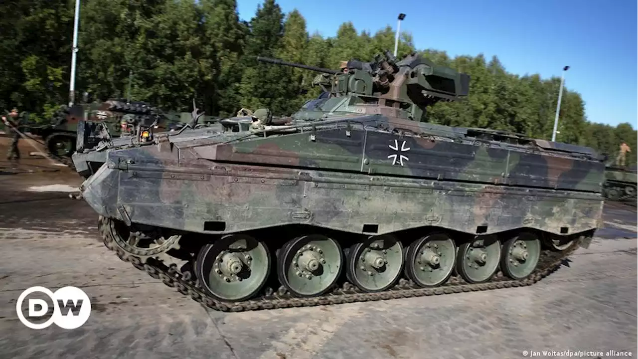 Rheinmetall модернизирует 30 БМП Marder для круговых поставок в пользу Украины | DW | 14.07.2022