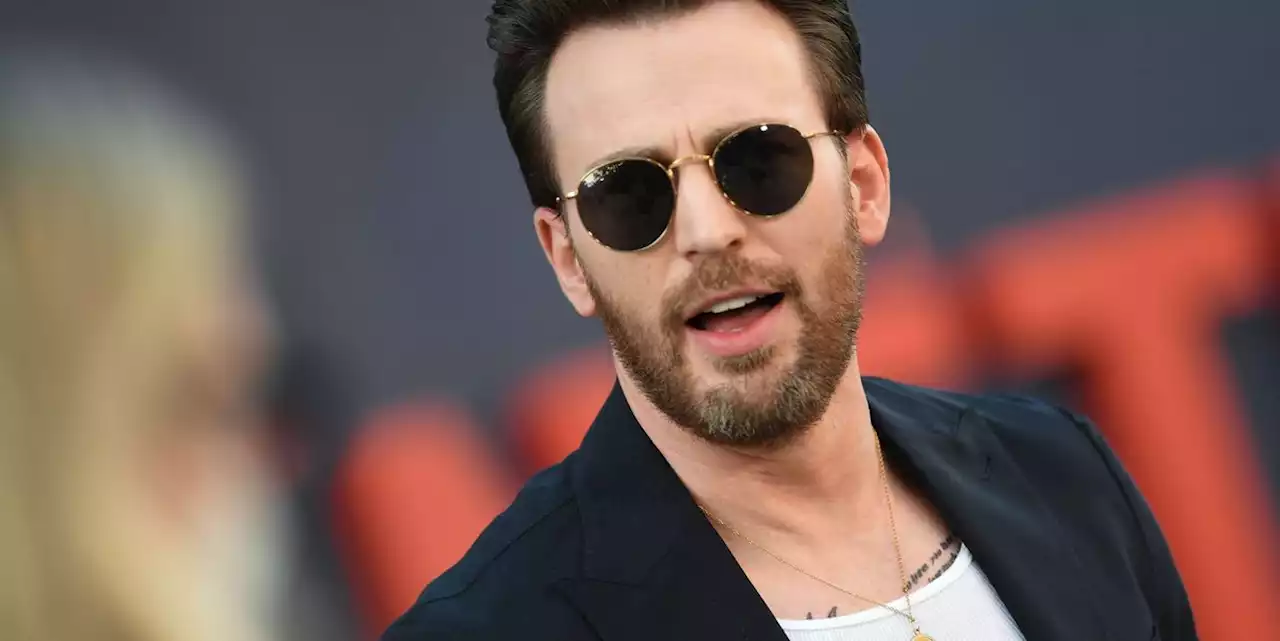 Chris Evans Wants To Normalise Wearing a Vest and Suit