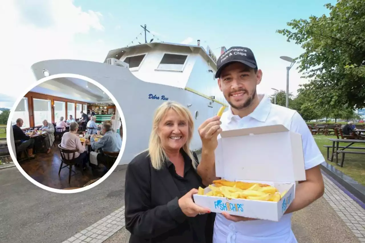 'Queues all the way out the door': The story behind the award-winning chippy situated in a boat