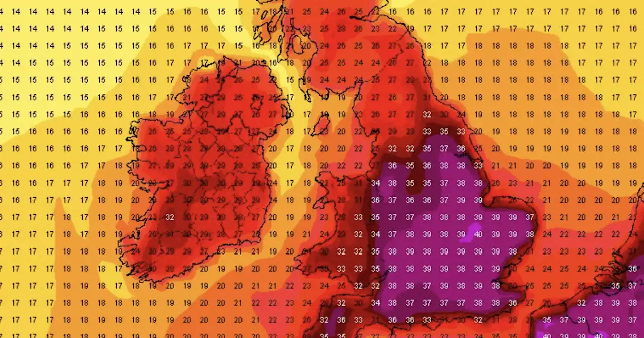 Met Eireann pinpoint areas set for dangerous heat in next four days