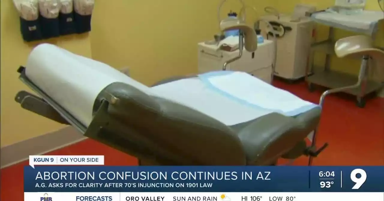 Arizona abortion law confusion continues