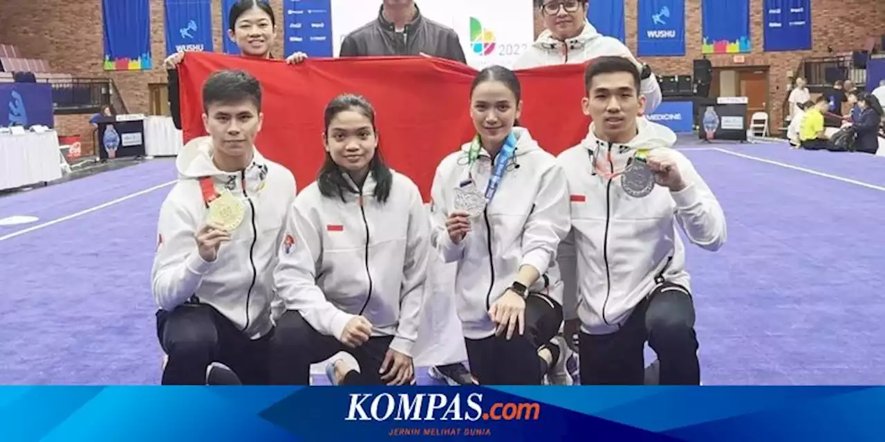 Tim Wushu Indonesia Raih Peringkat Ketiga di World Games 2022