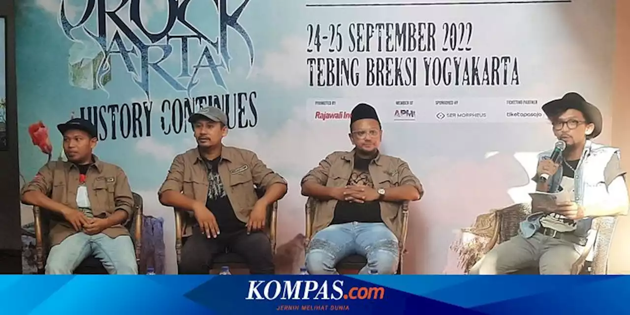 JogjaROCKarta Digelar di Tebing Breksi, Hadirkan Band Rock Papan Atas