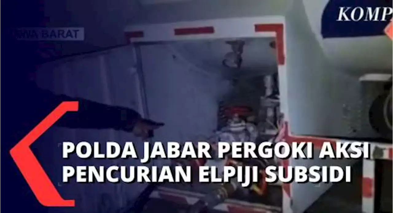 Polda Jawa Barat Pergoki Pencurian Elpiji Subsidi di Subang!