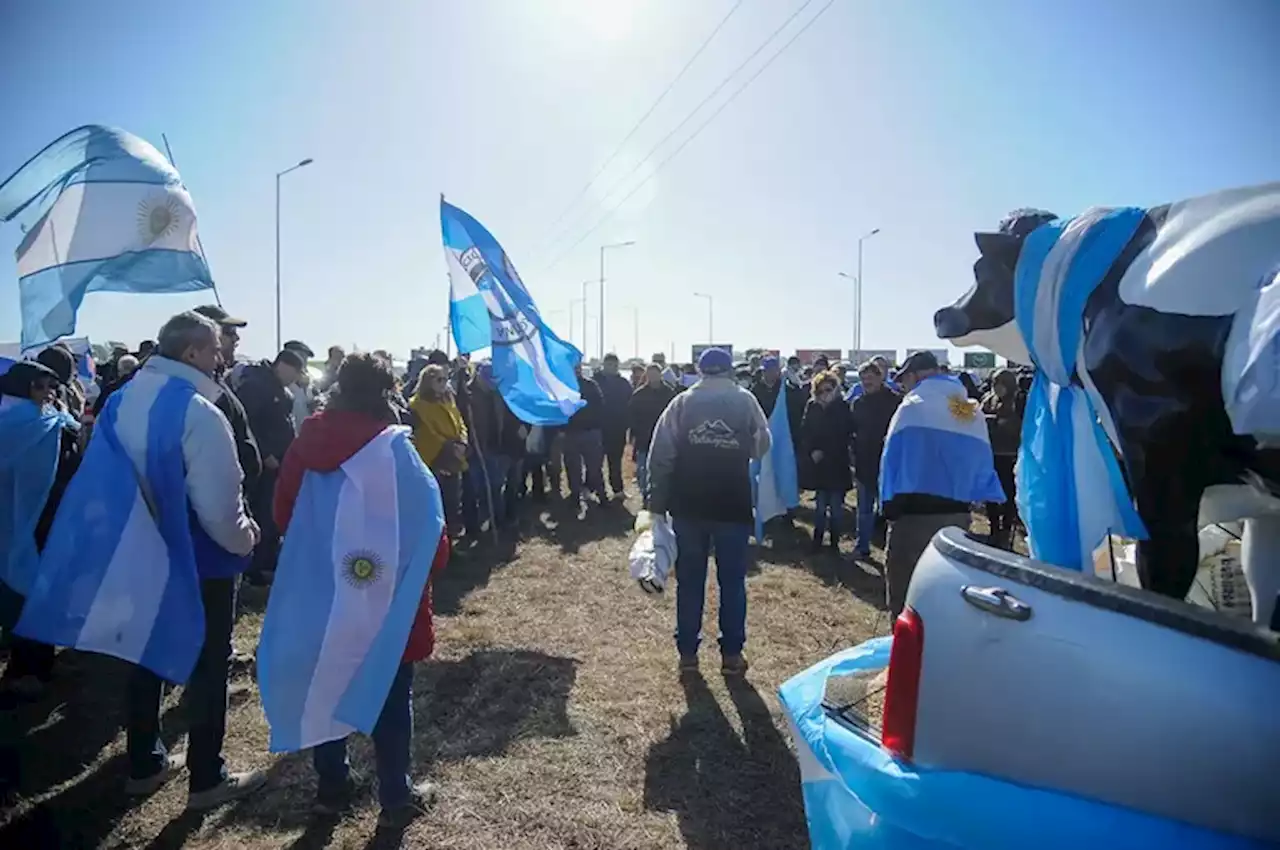 En el interior el campo se hizo oír con decenas de movilizaciones