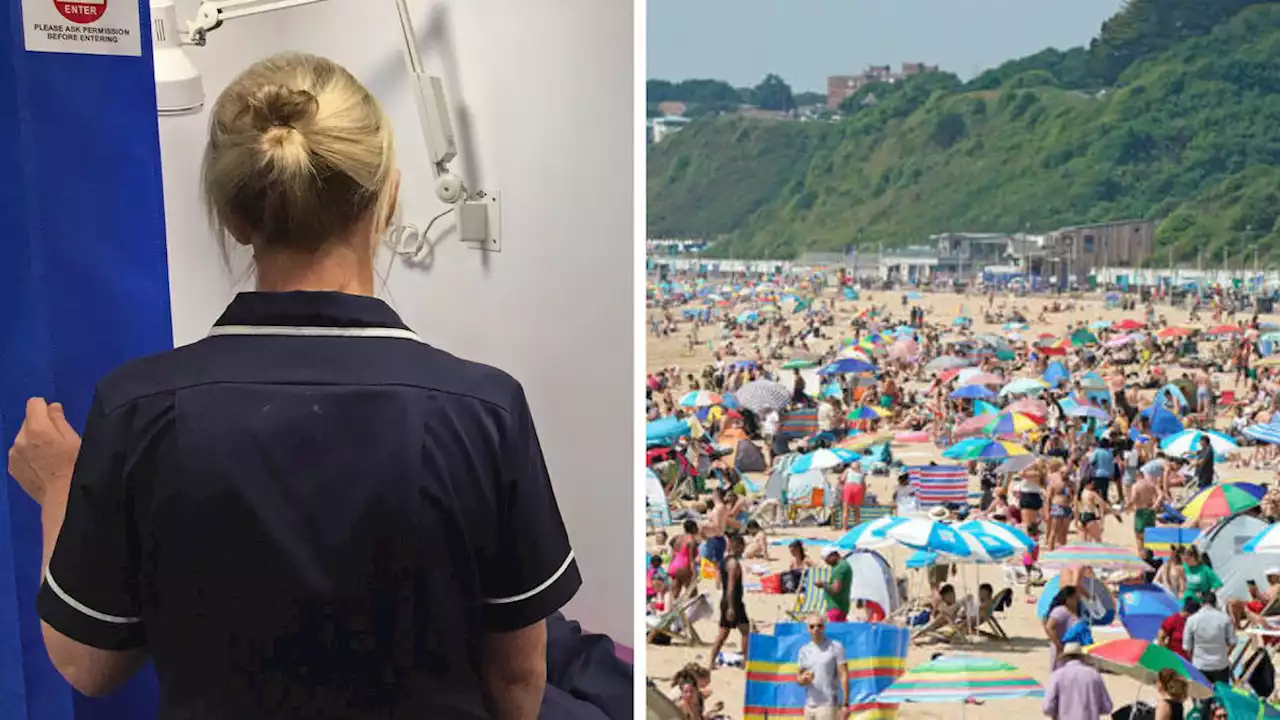 Fury as nurses 'banned from drinking water or using fans' as heatwave sweeps across UK