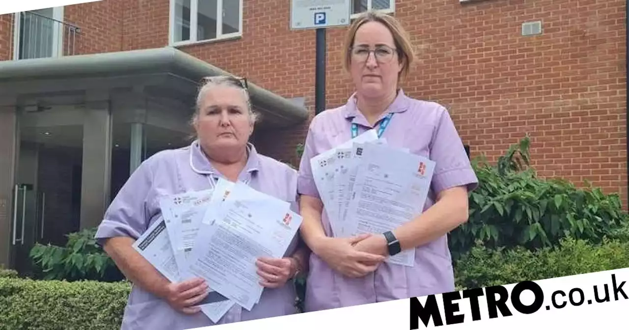 NHS staff given parking fines while helping dying patient hounded by bailiffs