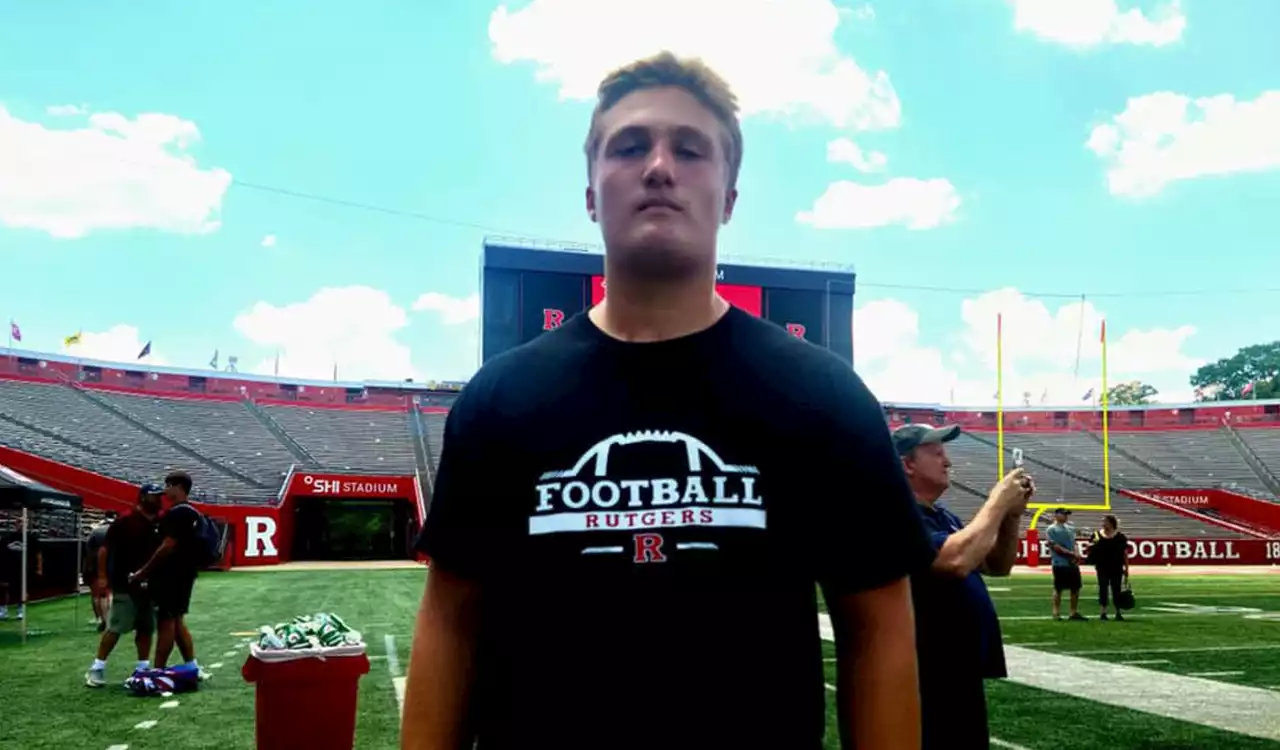 Where does legacy OL Jake Guarnera stand with Rutgers after dominating its Big Man Academy in June?