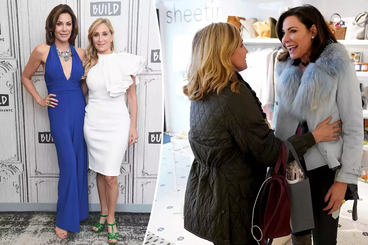 Luann de Lesseps and Sonja Morgan begin filming their reality show in Illinois