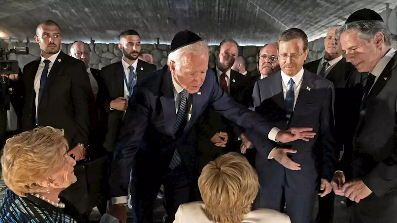 Biden en Israel: busca 'integrar' a Medio Oriente | Visitó un monumento al Holocausto y habló con sobrevivientes