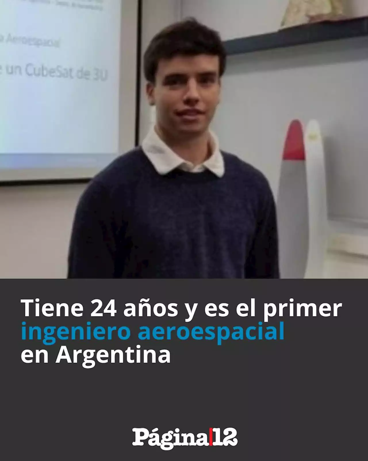 Un joven platense, el primer ingeniero aeroespacial en Argentina | HECHO EN CASA