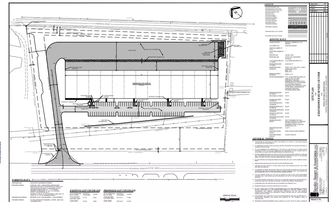 Developer plans to build 78,000-square-foot flexible space building in Dauphin County