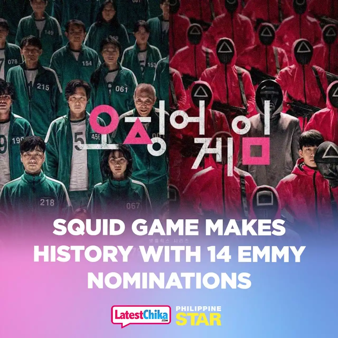 Squid Game makes history with 14 Emmy nominations - Latest Chika