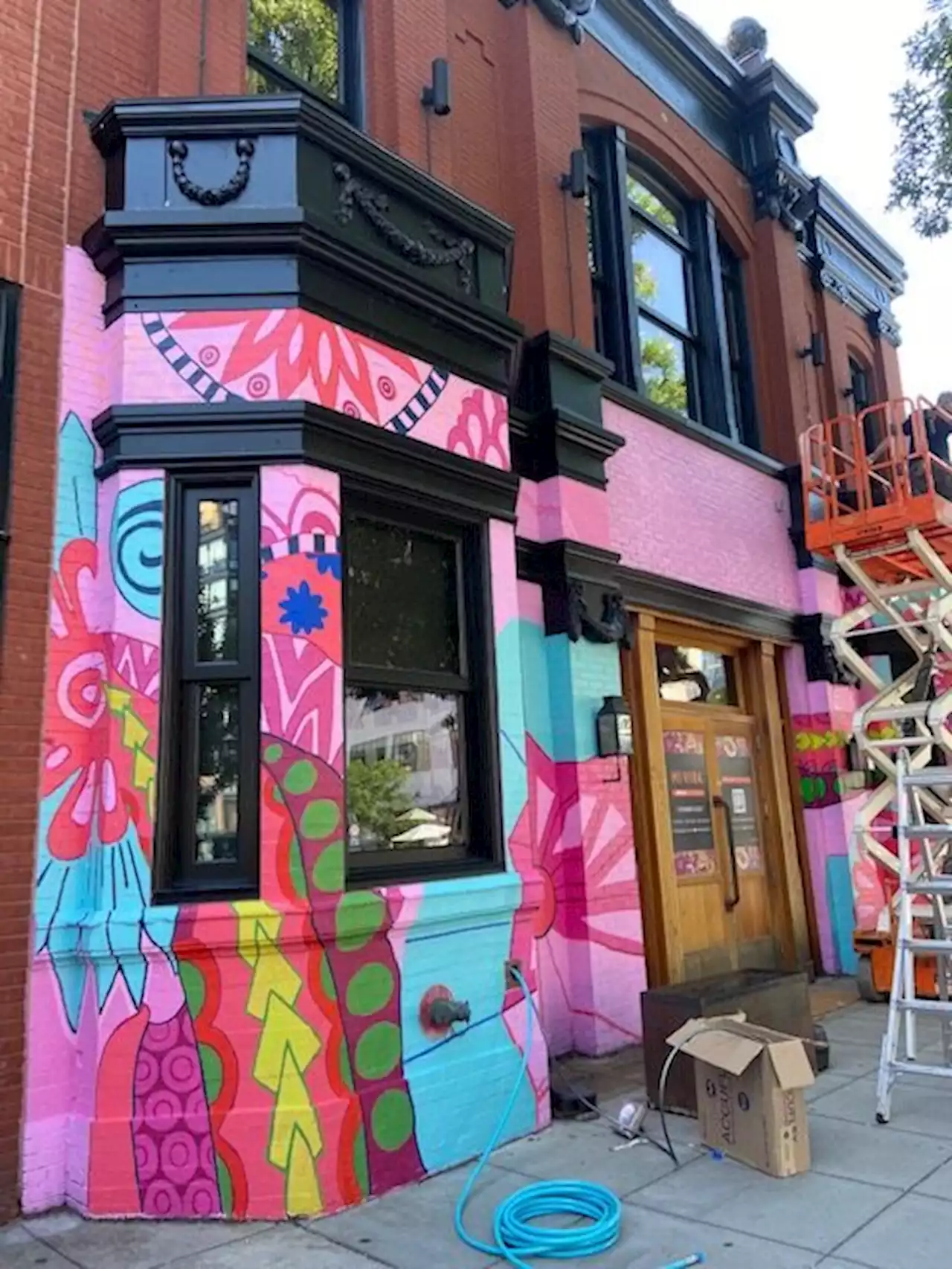 About that Pink Wall we saw at the Mi Vida coming to 14th Street