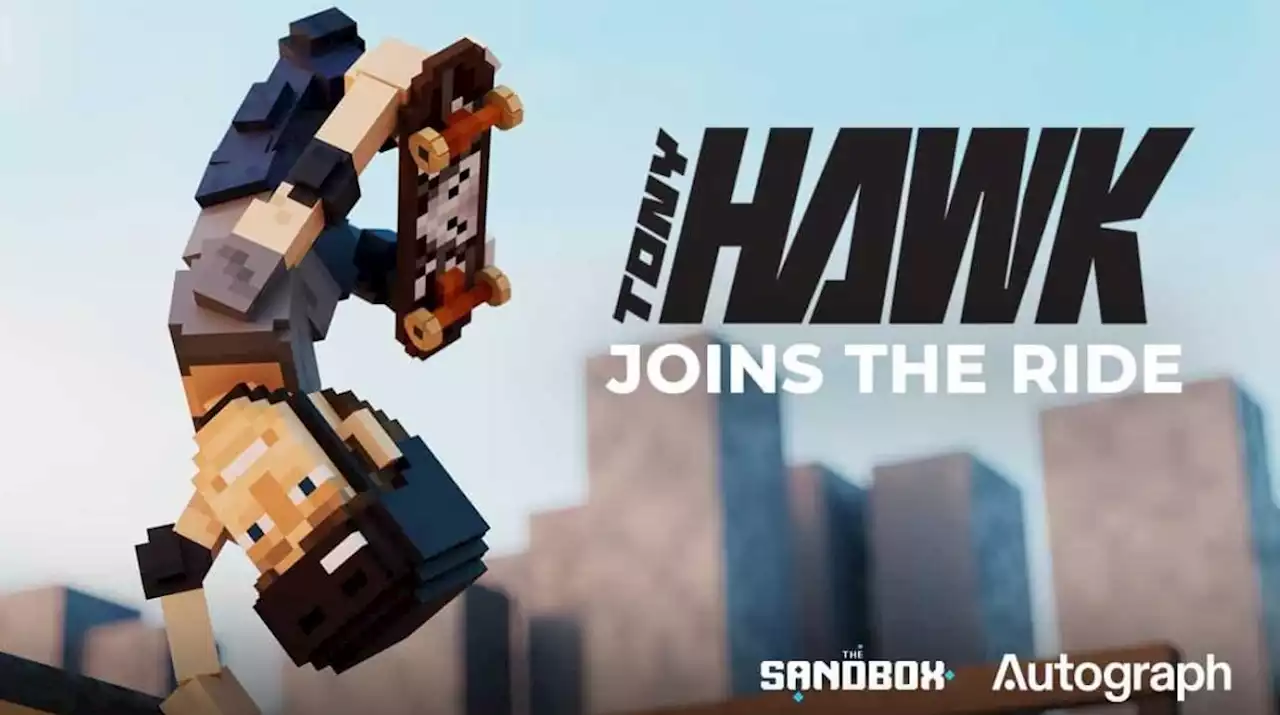 โปรสเก็ตชื่อดัง Tony Hawk จับมือกับ The Sandbox สร้าง Skatepark ที่ใหญ่ที่สุดในโลก Metaverse