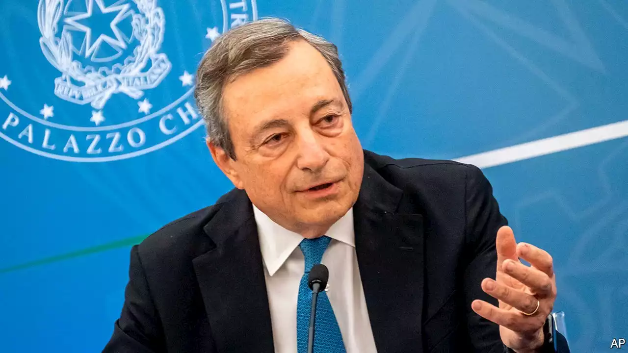 Mario Draghi, Italy’s prime minister, tries (and fails) to resign