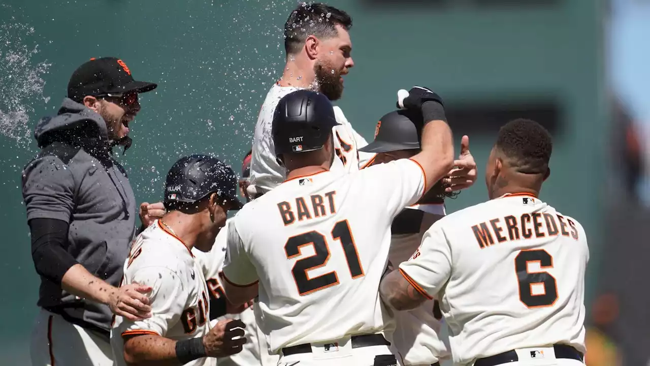 Giants rally past D-backs to take series in San Francisco