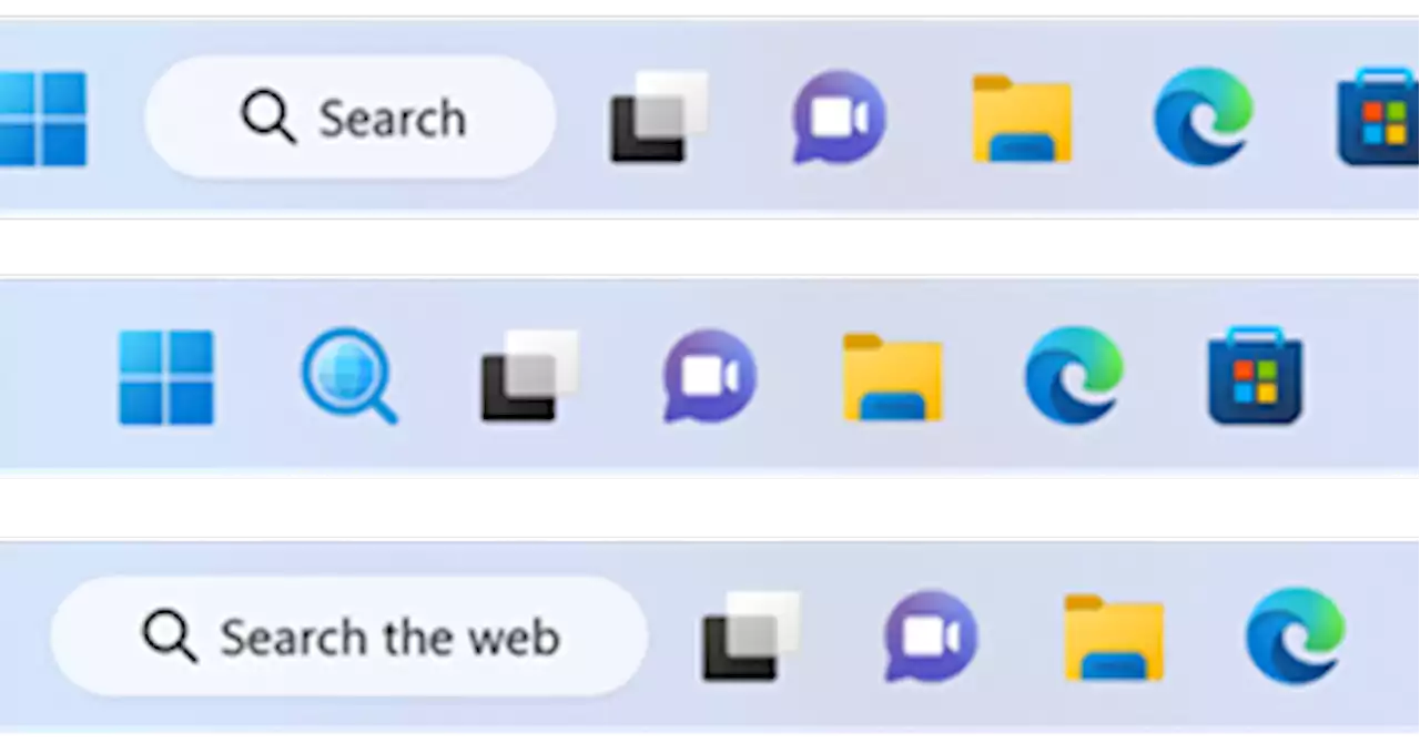 Microsoft starts testing new Windows 11 taskbar UI changes
