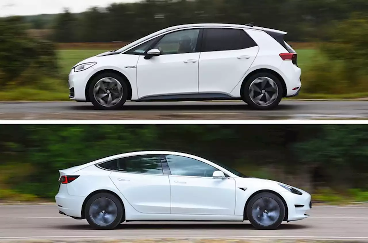 New Volkswagen ID 3 vs used Tesla Model 3