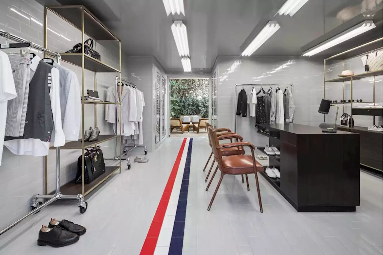 Thom Browne Shows Love of Tennis in New Saint-Tropez Shop