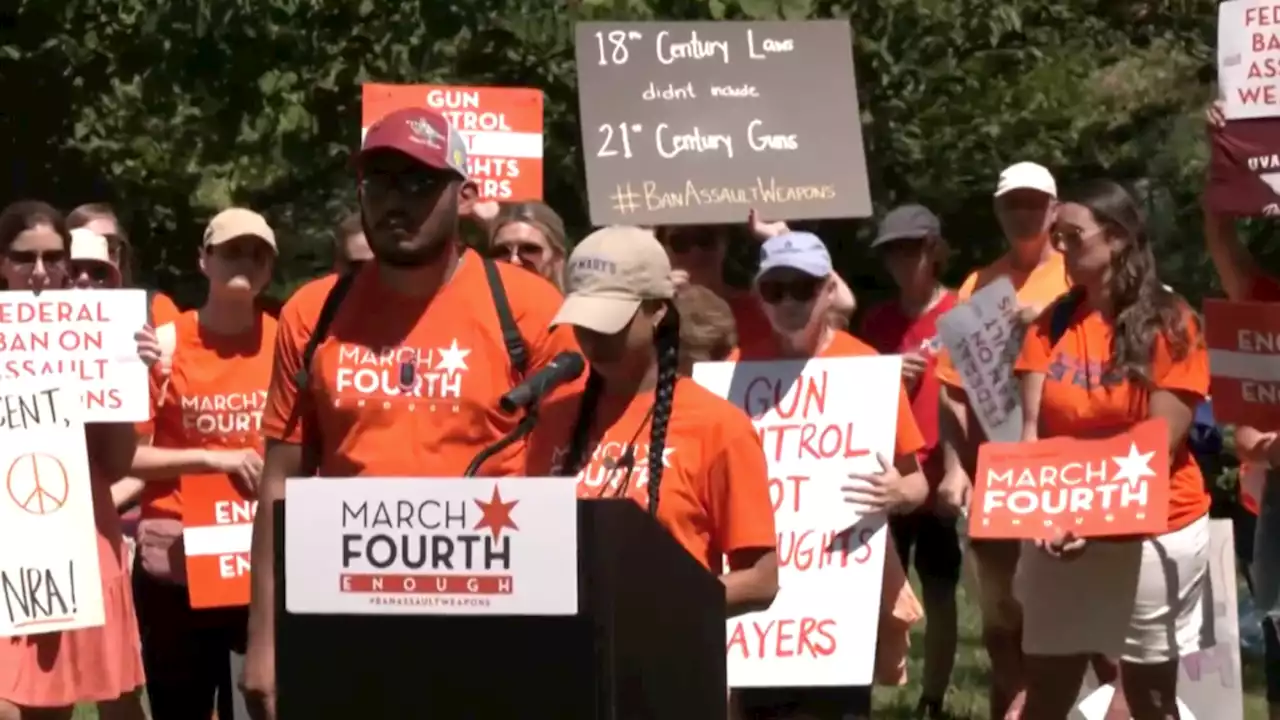 Uvalde, Highland Park families rally in Washington, D.C., for assault weapons ban