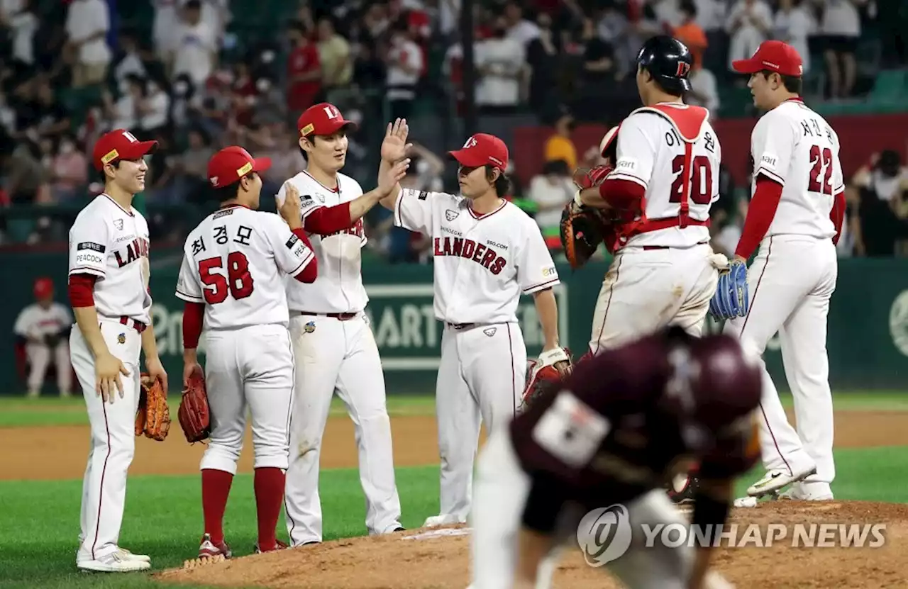 승률 6할대 3강 초강세…프로야구 순위, 3년 전과 '닮은꼴' | 연합뉴스