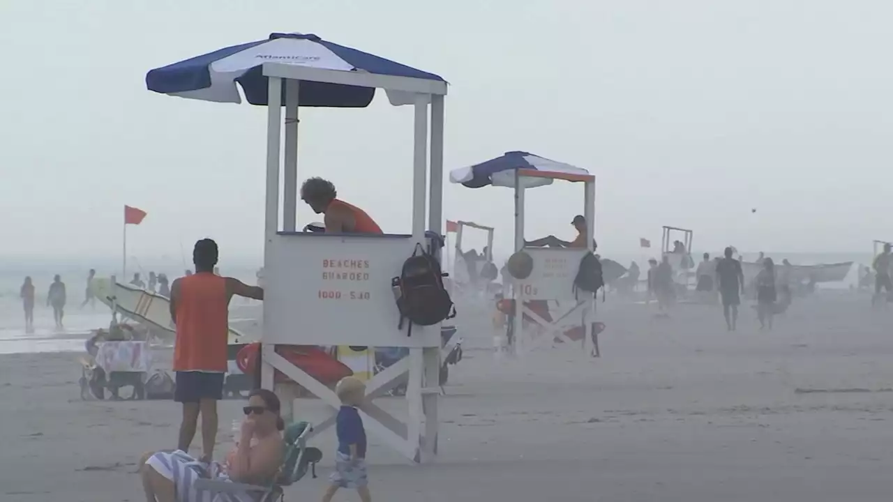 Woman critically injured after trying to save kids from ocean in Brigantine