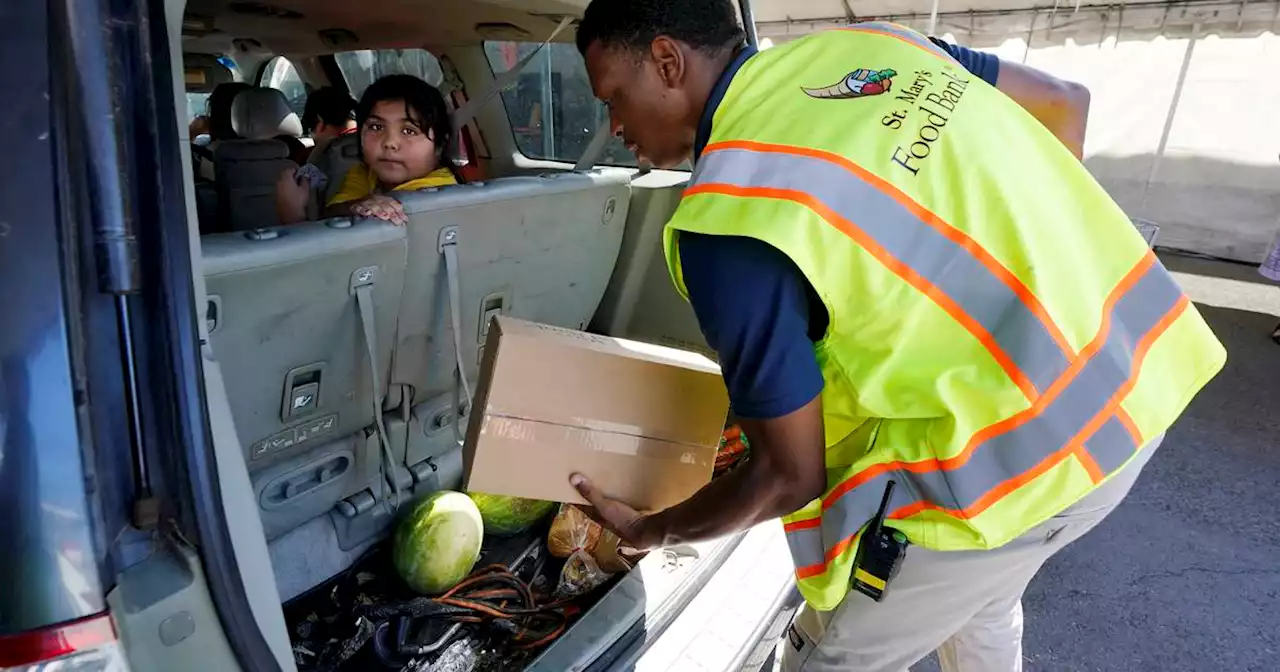 Long lines are back at US food banks as inflation hits 40-year high