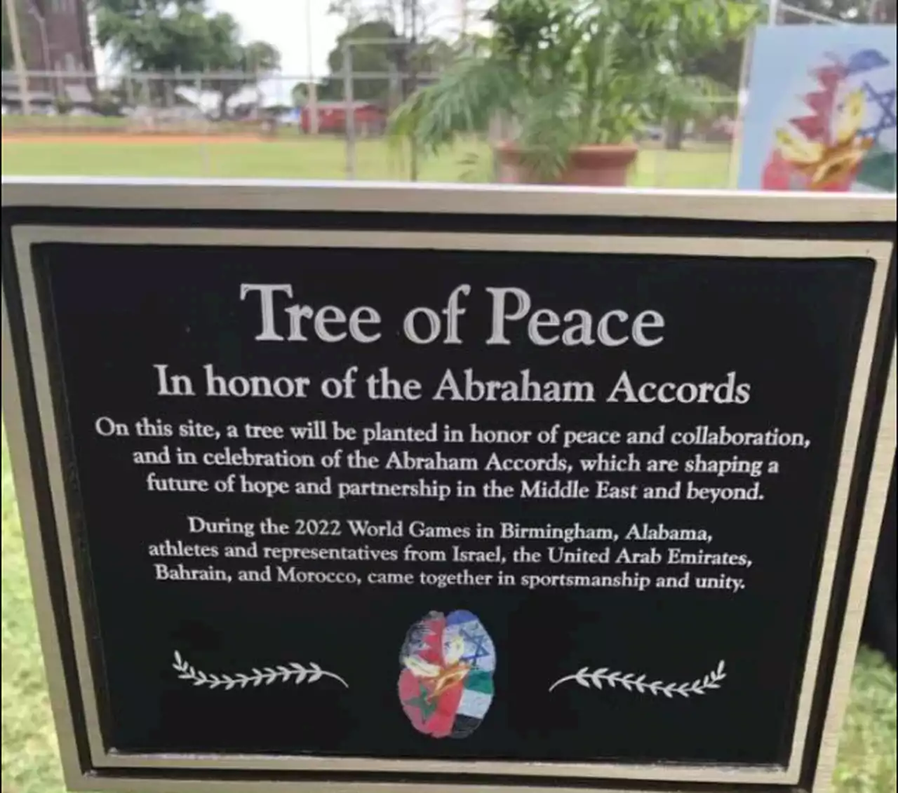 Four Middle East nations celebrate a ‘Peace Tree’ in Birmingham