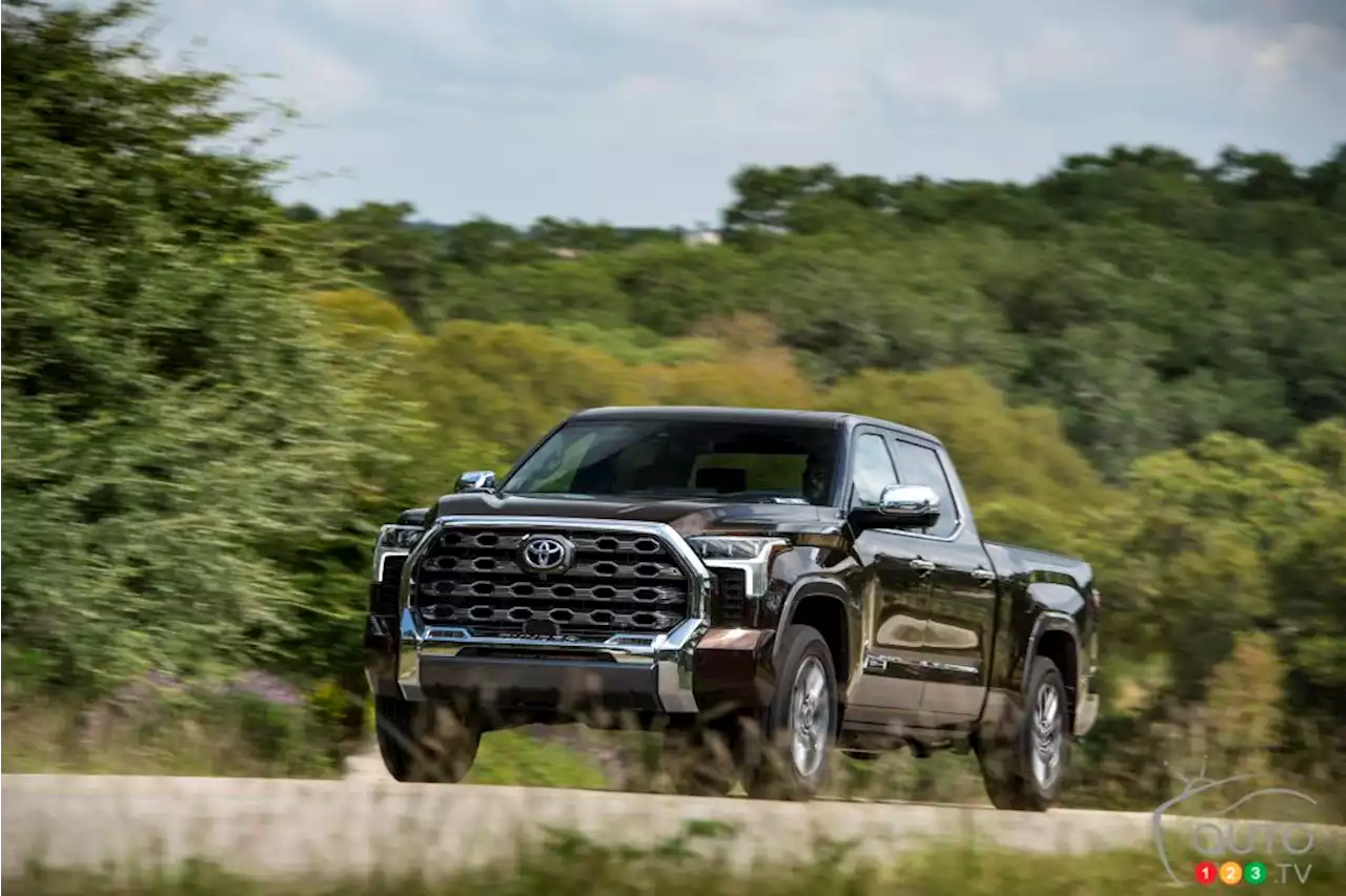 Toyota recalls new Tundra for camera problem | Car News | Auto123