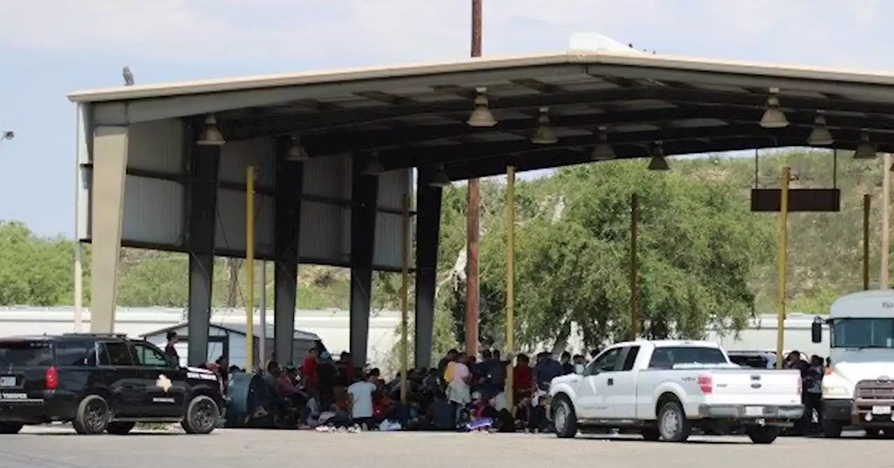 WATCH: Texas Police Apprehend 300 Migrants in Single Group