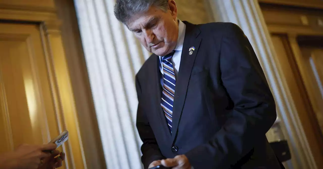 Manchin rejects climate and energy provisions in reconciliation bill