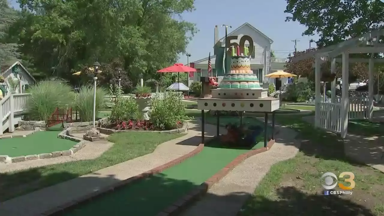 CBS3 SummerFest: Pleasant Valley Miniature Golf In Voorhees, New Jersey Celebrates 50 Years