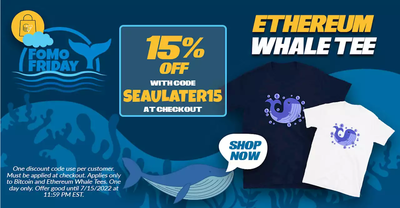 Bitcoin and Ethereum Whale Tees