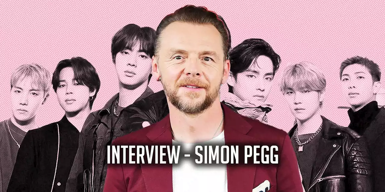 BTS Left Simon Pegg 'Starstruck' When They Met in Vegas