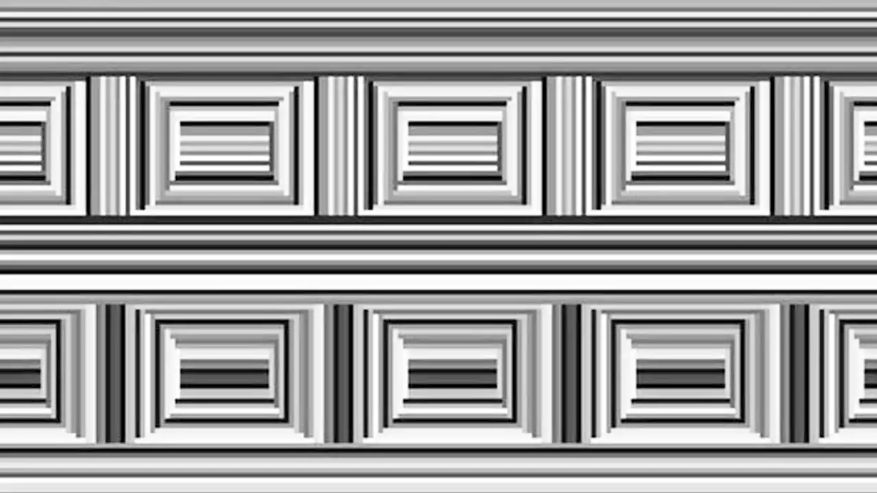 How are there 16 circles in this optical illusion?