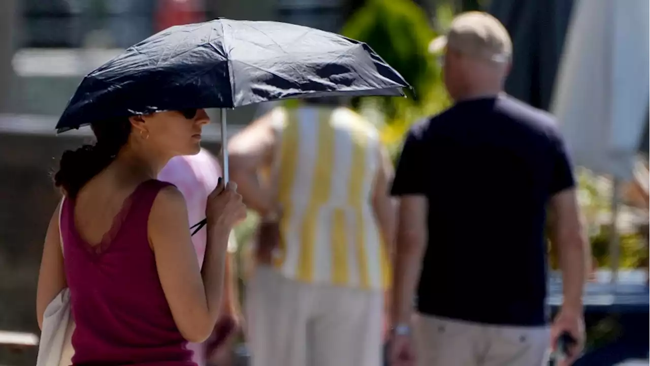 Heatwave scorches Europe; U.K. issues first red 'extreme heat' warning